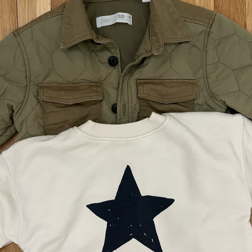 Toddler Boy Fall Zara Lot Size 18-24 Months